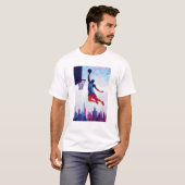 Basketbal - T-shirt - City Scape Dunk (Voorkant volledig)