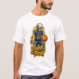 Basketbal T-shirt - Dunk or Treat - Halloween!