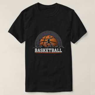 Basketbal T shirt ontwerp