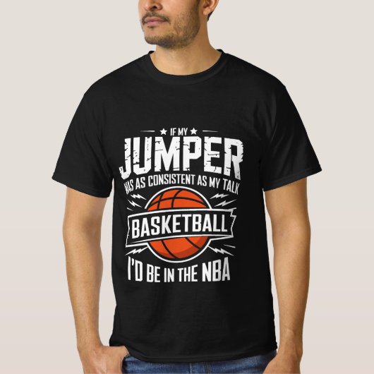 Basketbal T-shirt ontwerp (Voorkant)