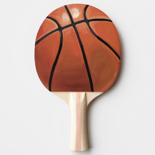 Basketbal Tafeltennisbatje (Voorkant)