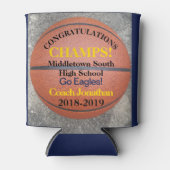 Basketbal Team Coach Koelbox Blikjeskoeler (Voorkant)