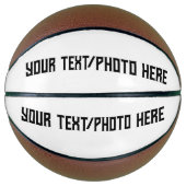 Basketbal Team Foto Gift – Aangepaste Sport Decor (Voorkant)