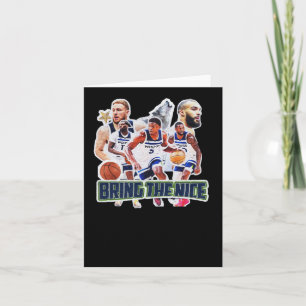 Basketbal Team Minnesota Squad Design 1 Kaart