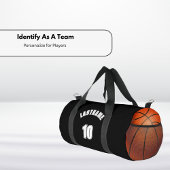 Basketbal - Teamnaam Custom Sports Plunjezak
