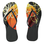 Basketbal Teenslippers (Voetbed)