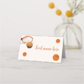 Basketbal Tent Place Card Plaatskaartje (Voorkant)