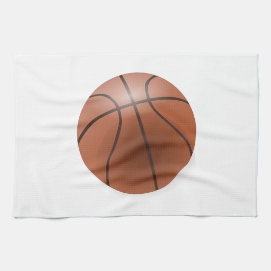 Basketbal Theedoek (Horizontaal)