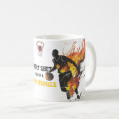 Basketbal thema koffiemok (Voorkant rechts)