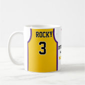Basketbal thema koffiemok (Links)