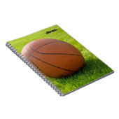 Basketbal Thema Notitieboek (Rechterzijde)