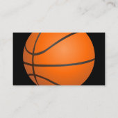 Basketbal Thema Visitekaartje (Achterkant)