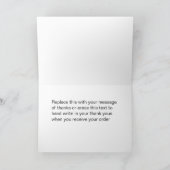 Basketbal Thema Zakelijk Bedankt Kaarten (Binnen)