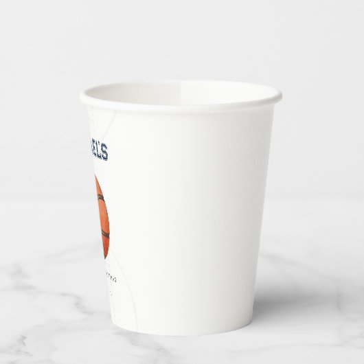 Basketbal Theme Verjaardag Paper Cup Papieren Bekers (Links)