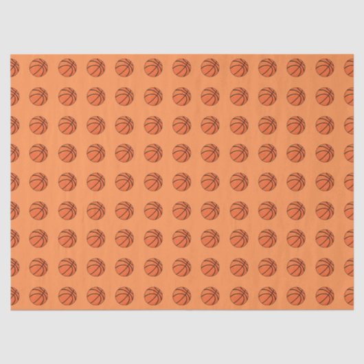Basketbal Tissuepapier (Voorkant)