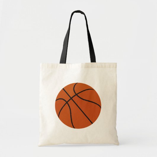 Basketbal Tote Bag (Voorkant)