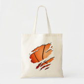 Basketbal Tote Bag (Voorkant)