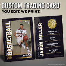 Basketbal Trading Kaart, Basketbal Speler Kaart