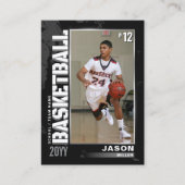 Basketbal Trading Kaart, Basketbal Speler Kaart Contactkaartje (Voorkant)