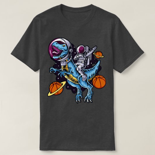 Basketbal trex t-shirt (Design voorkant)