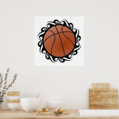 basketbal : tribalz poster (Keuken)