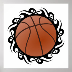 basketbal : tribalz poster