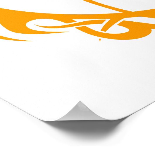 basketbal : tribalz poster (Hoek)