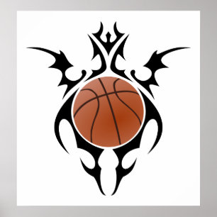 basketbal : tribalz poster
