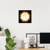 basketbal : tribalz poster (Thuiskantoor)