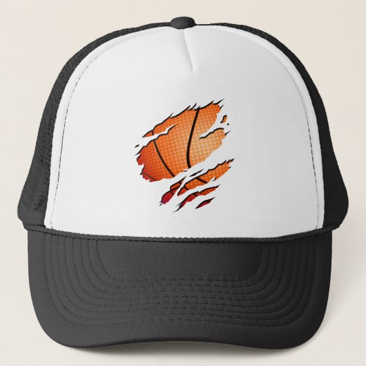 basketbal trucker pet (Voorkant)