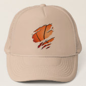 Basketbal Trucker Pet (Voorkant)