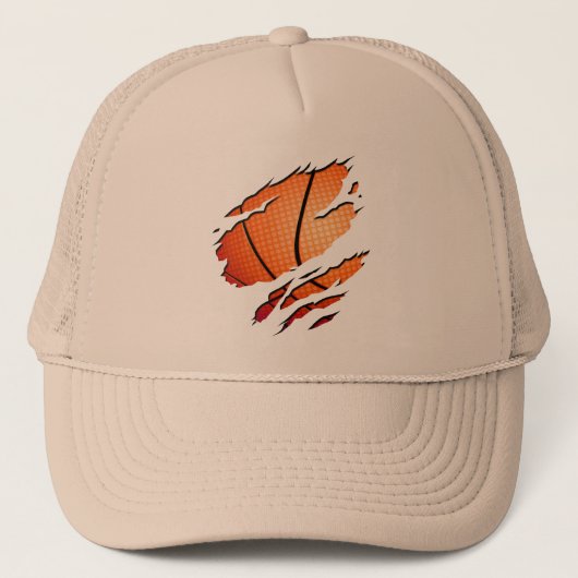 Basketbal Trucker Pet (Voorkant)
