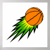 basketbal uitbuiten poster (Voorkant)