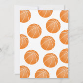 basketbal uitnodiging (Achterkant)