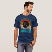 Basketbal vader als een gewone vader, maar cooler t-shirt (Voorkant volledig)