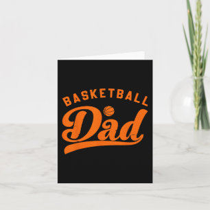 Basketbal Vader Cadeaus Pappie Basketbal Vaderdag Kaart
