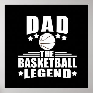 basketbal vader de legende poster
