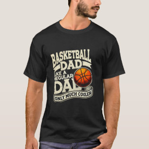 Basketbal Vader houdt van basketbal T-Shirt
