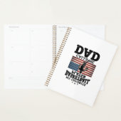 Basketbal Vader Patriottische Vintage Gravure T-Sh Planner (Display)