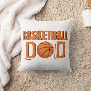 Basketbal vader sport fan team speler kussen
