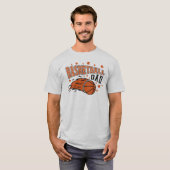 Basketbal Vader T-shirt (Voorkant volledig)