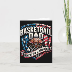 Basketbal Vader - Thuisbasis van de Slam Dunks Kaart