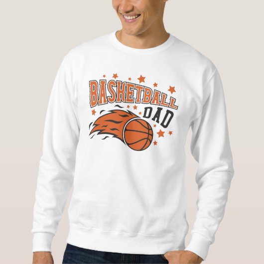 Basketbal Vader Trui (Voorkant)