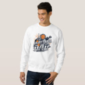 Basketbal Vader Trui (Voorkant volledig)
