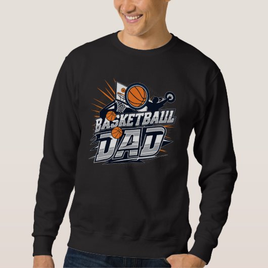 Basketbal Vader Trui (Voorkant)
