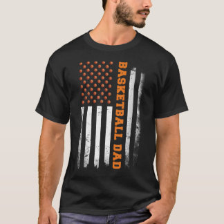 Basketbal Vader Usa Vs Vlag Basketbal T-shirt