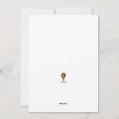 Basketbal Valentijnskaart Feestdagenkaart (Achterkant)