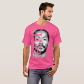Basketbal van hartslag t-shirt (Voorkant volledig)