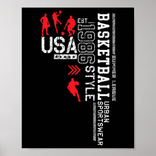Basketbal Verenigde Staten-NBA Summer League Poster