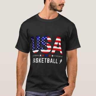 Basketbal Verenigde Staten Support Team Basketbal T-shirt